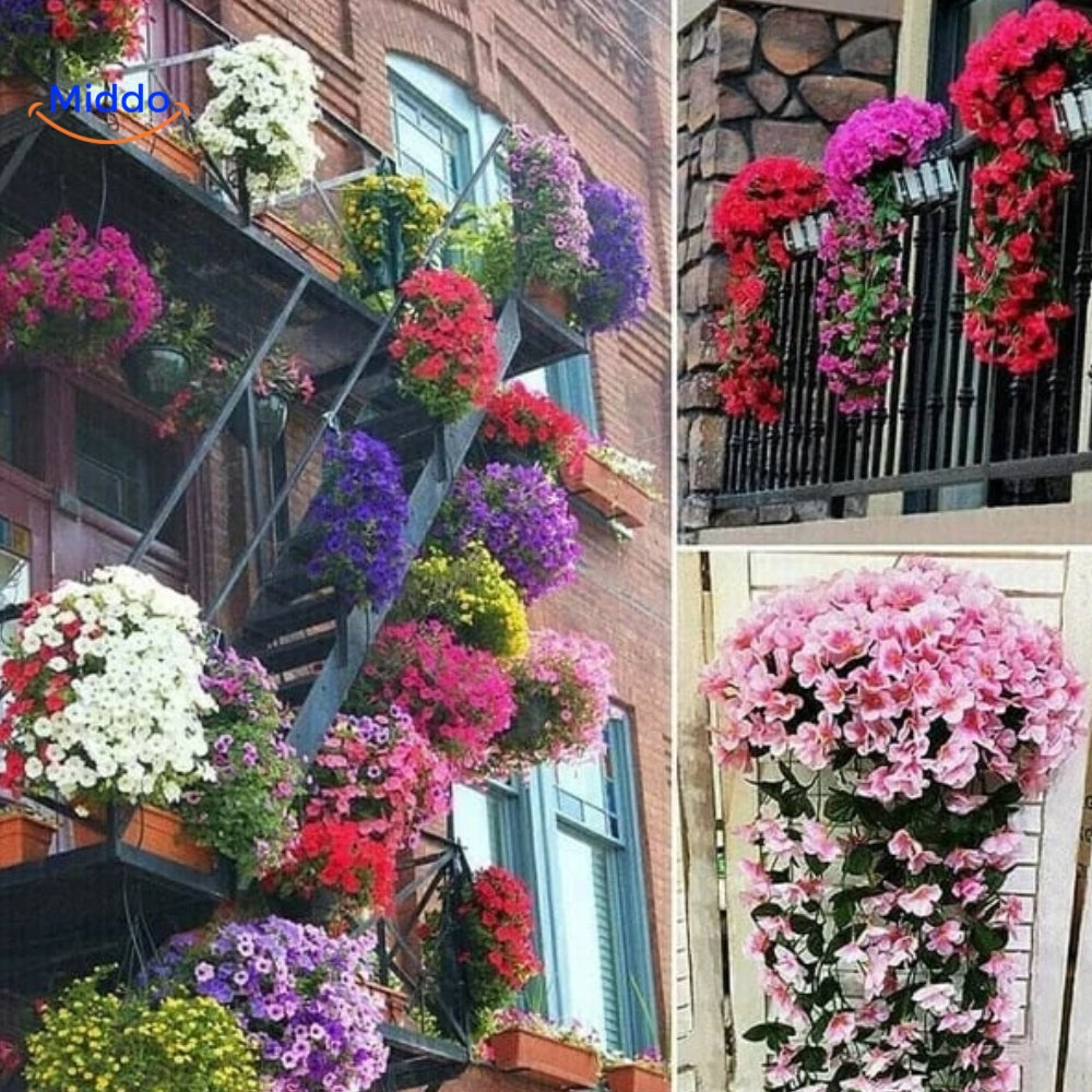 Charmende Orkide Cascade | Kunstige Blomster til Enhver Lejlighed og Sæson