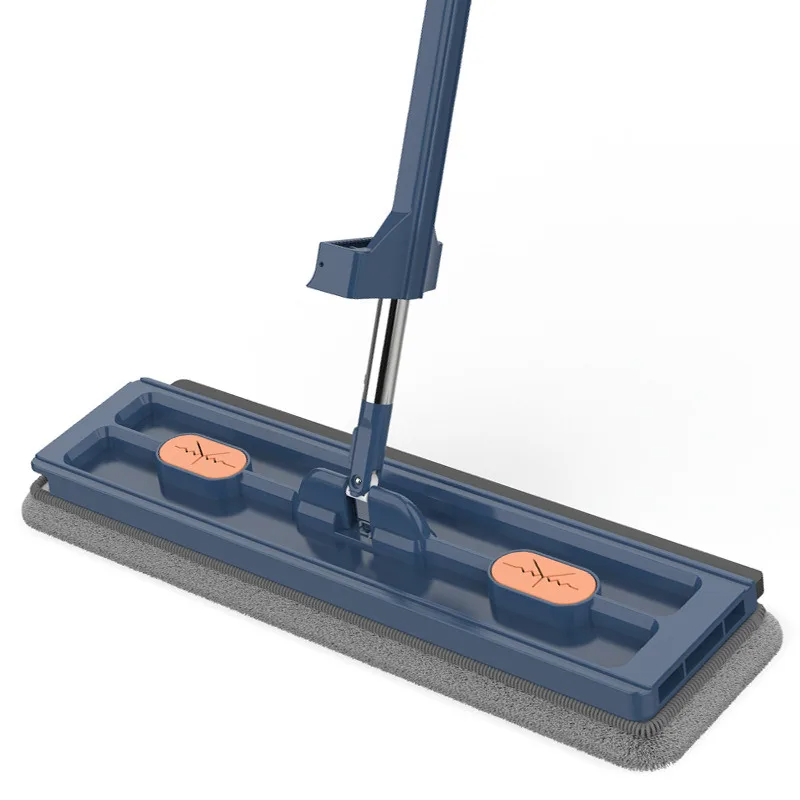 Cleaner Pro° Rotationsmop: Stærkt håndtag, nem rengøring 360° roterbar fladmoppe