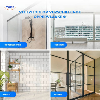 CleanSweep™ Vinduesrobot | Automatisk rengøring med sensorer & vand spray eller separate puder.