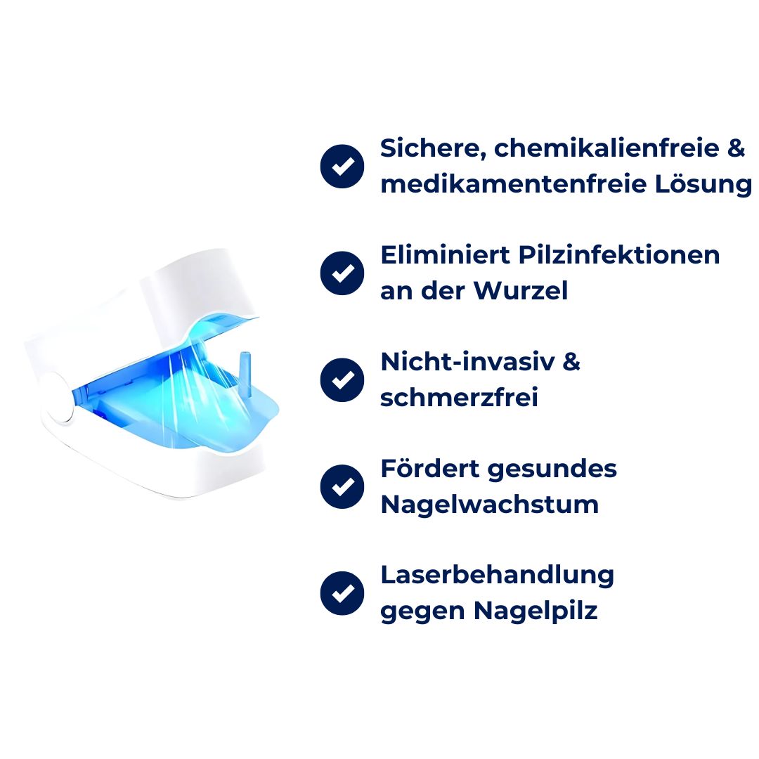 ClearNail Pro | Neglesvamp Laser Enhed - Smertefri - Effektiv