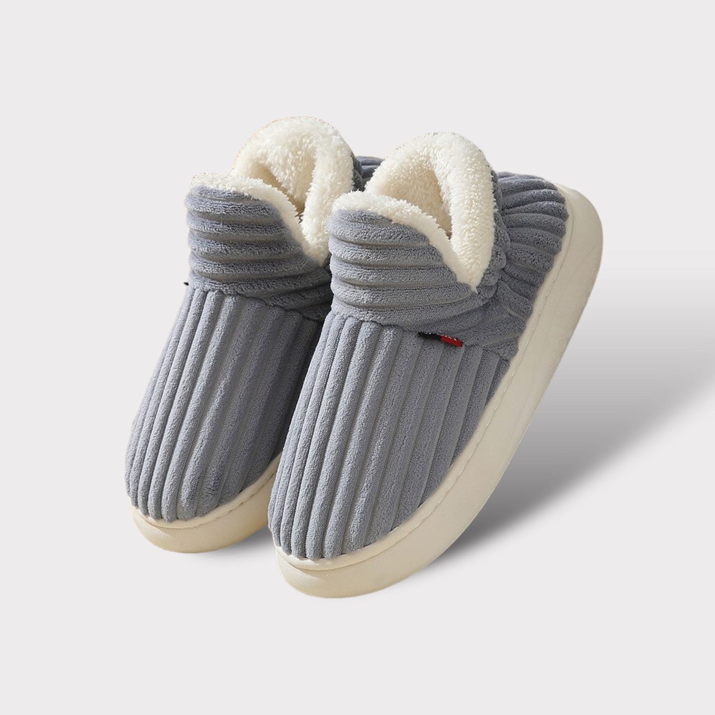 CozyComfort™ Terapeutiske Fluffy Fleece Vinter Sutsko | 1+1 GRATIS