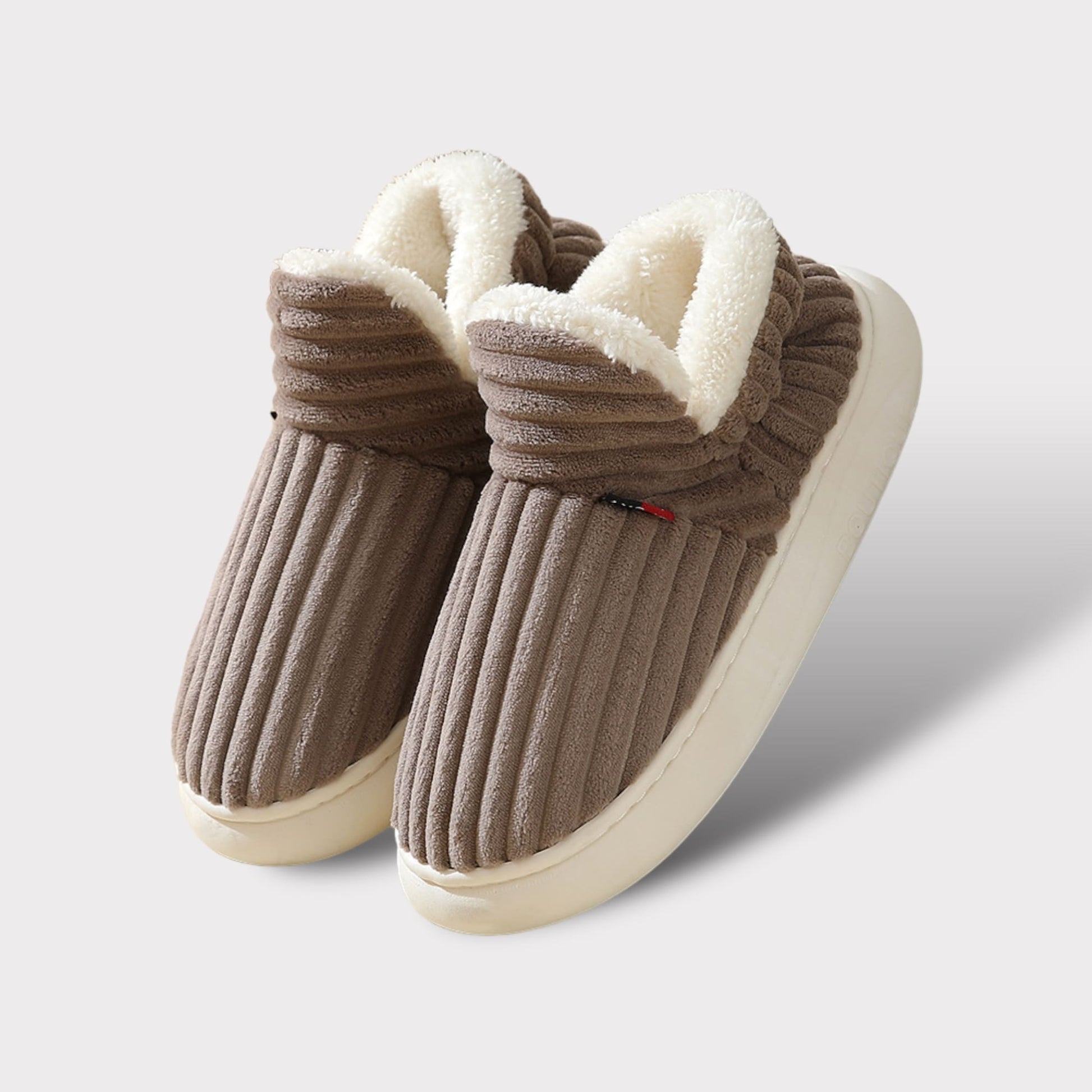 CozyComfort™ Terapeutiske Fluffy Fleece Vinter Sutsko | 1+1 GRATIS