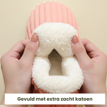CozyComfort™ Terapeutiske Fluffy Fleece Vinter Sutsko | 1+1 GRATIS