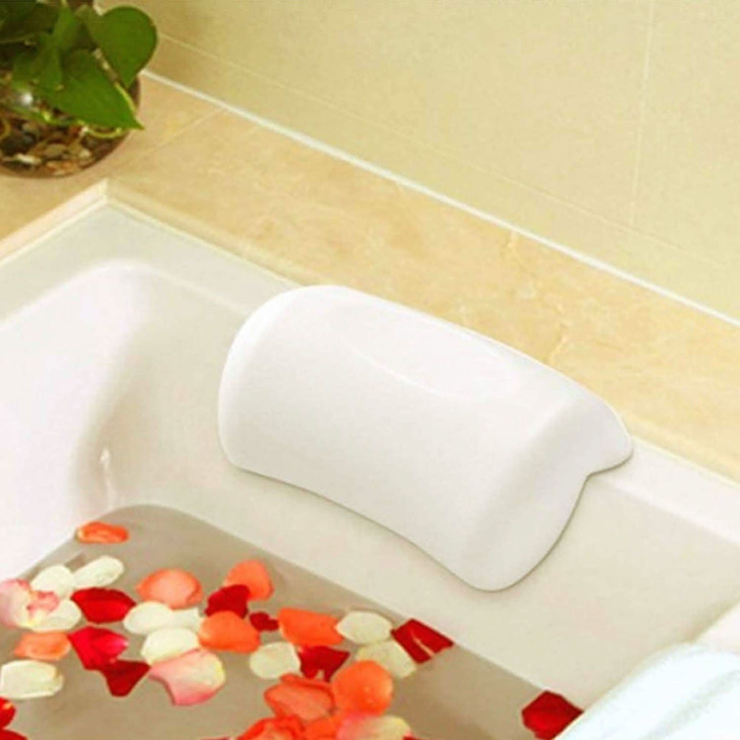 CozySoak Ergonomisk Badepude – Hurtig-Tør Støtte