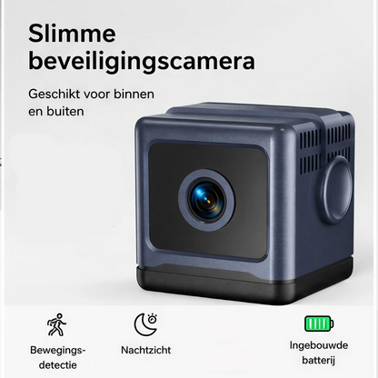 CubeCam™ | 100% Trådløs Sikkerhed Uden Besvær