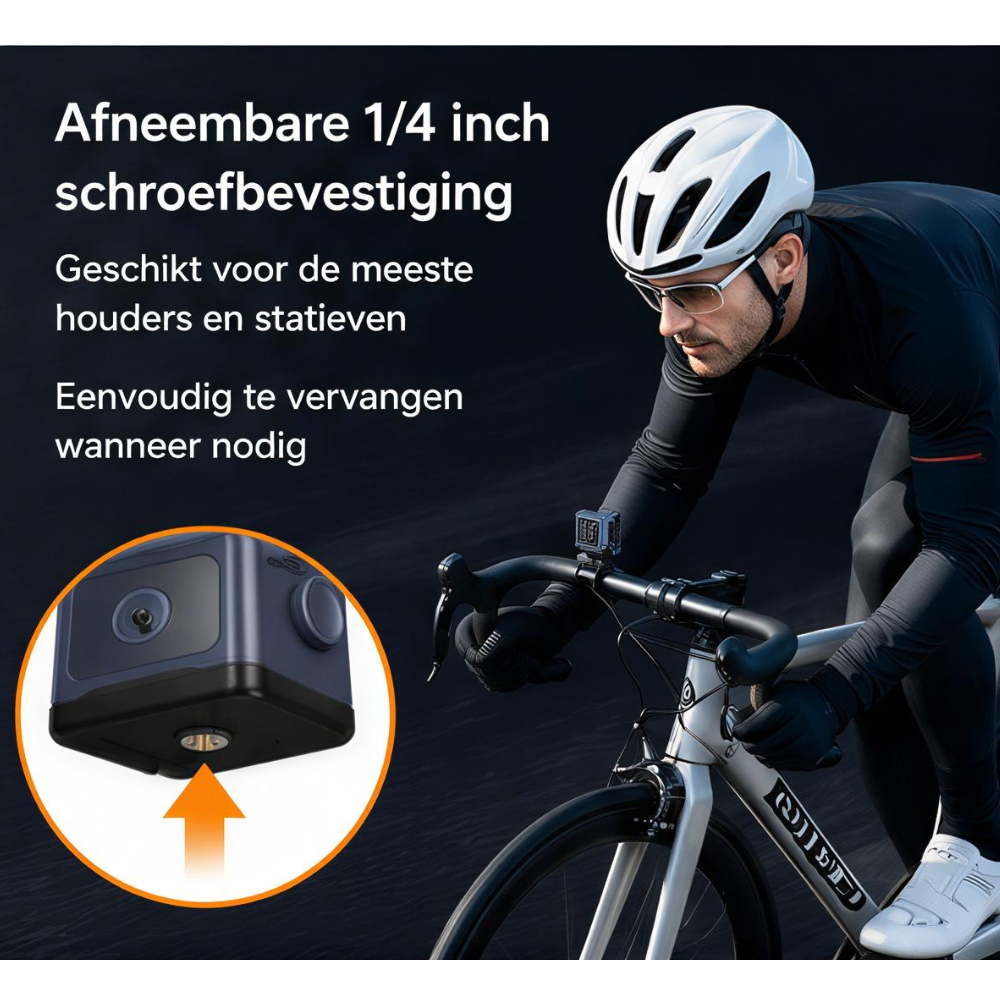 CubeCam™ | 100% Trådløs Sikkerhed Uden Besvær