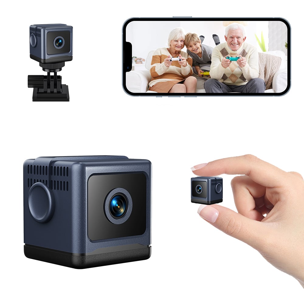 CubeCam™ | 100% Trådløs Sikkerhed Uden Besvær