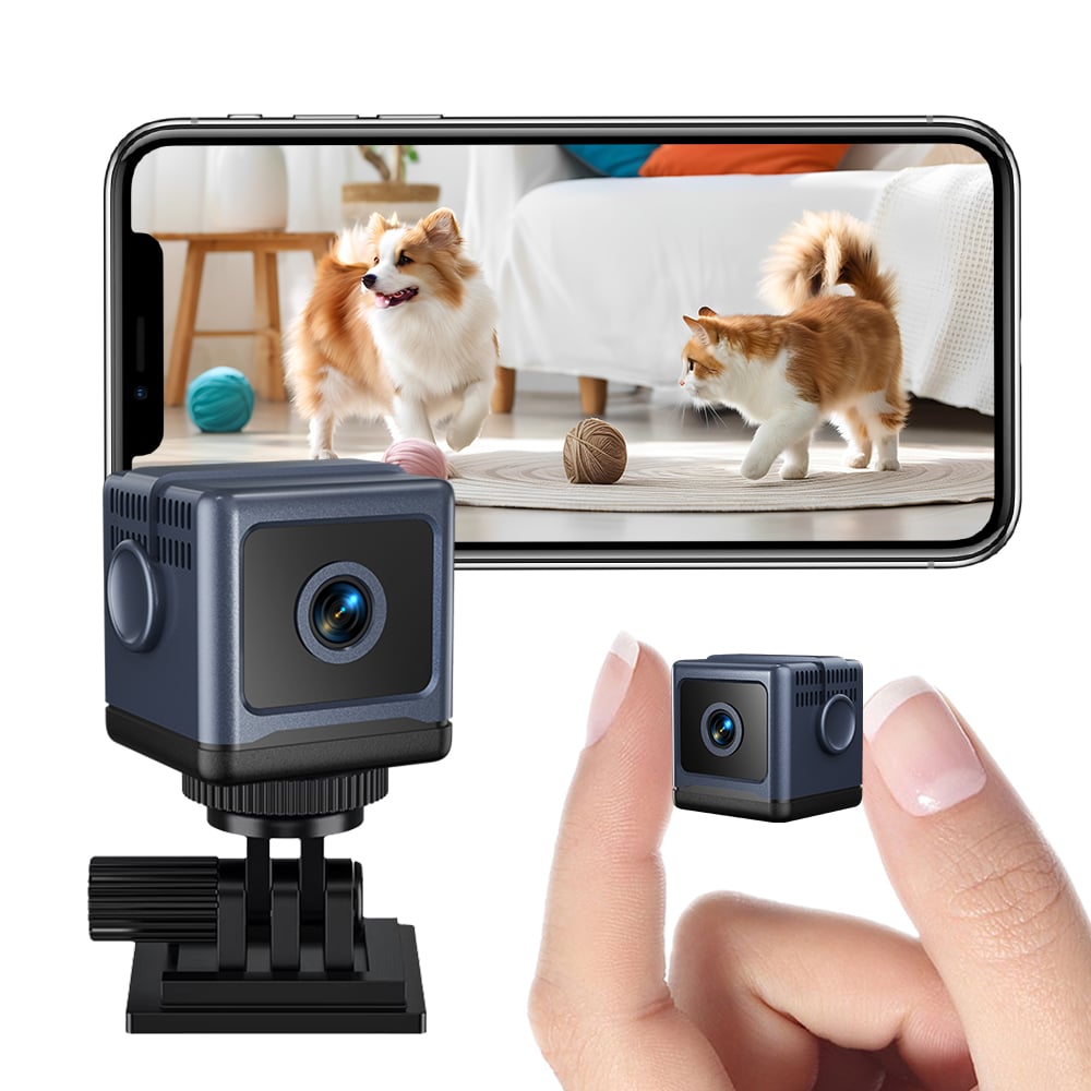 CubeCam™ | 100% Trådløs Sikkerhed Uden Besvær