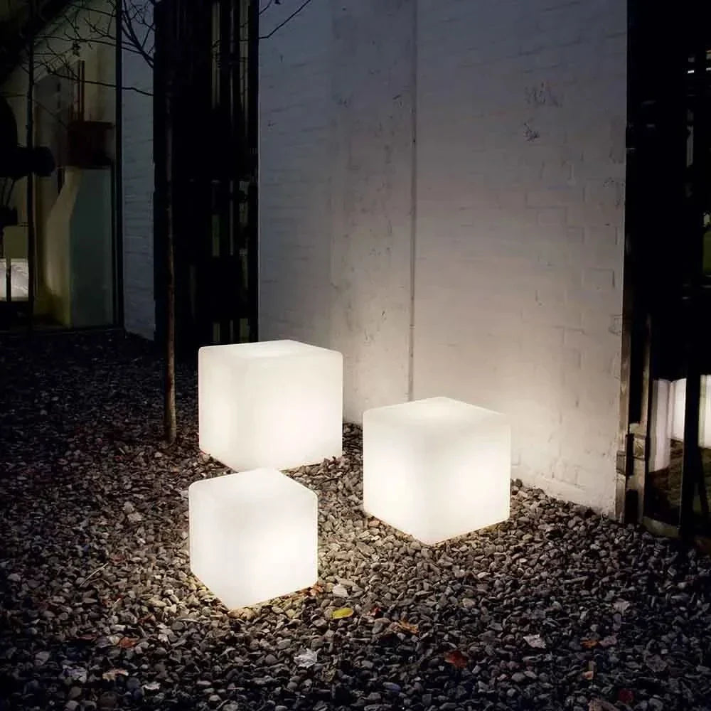 CubeGarda Trådløs Cube Have LED Lys