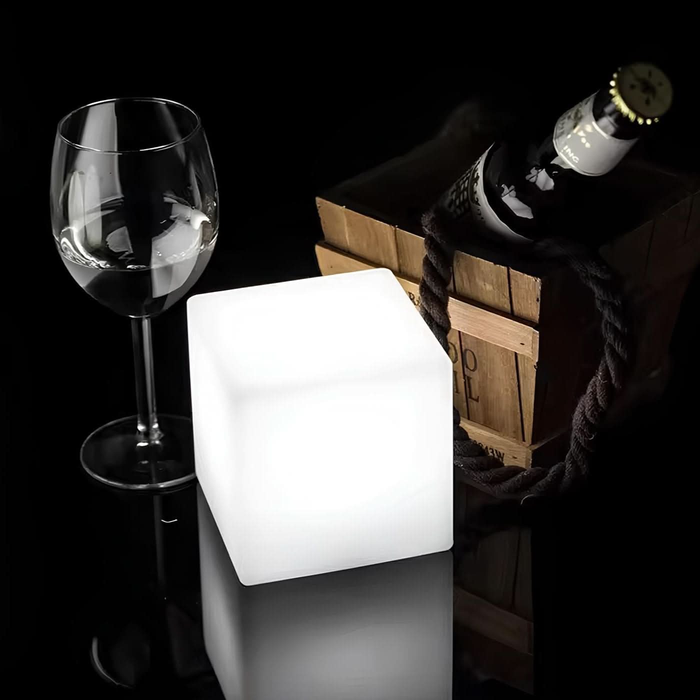 CubeGarda Trådløs Cube Have LED Lys