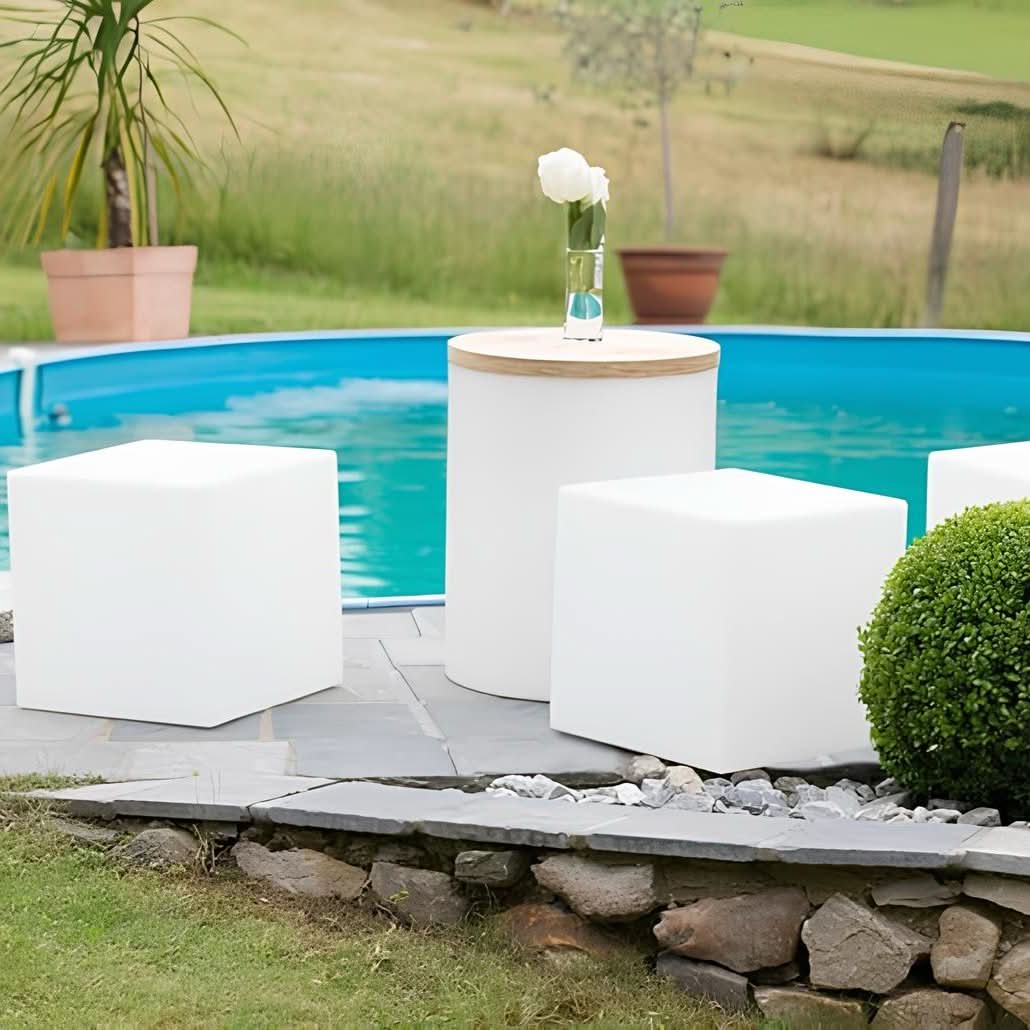 CubeGarda Trådløs Cube Have LED Lys
