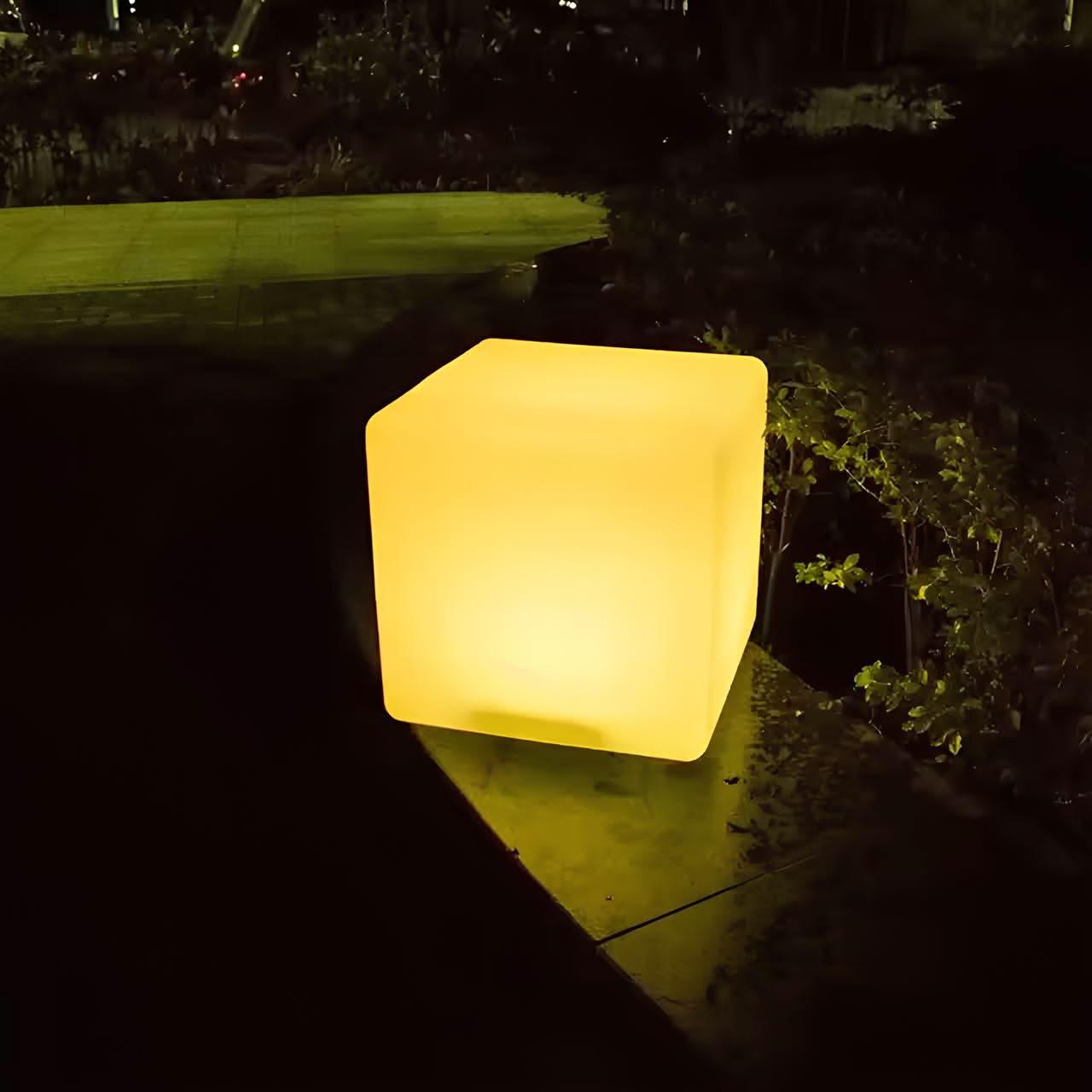 CubeGarda Trådløs Cube Have LED Lys