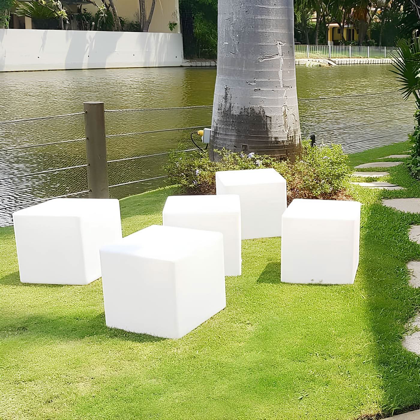 CubeGarda Trådløs Cube Have LED Lys
