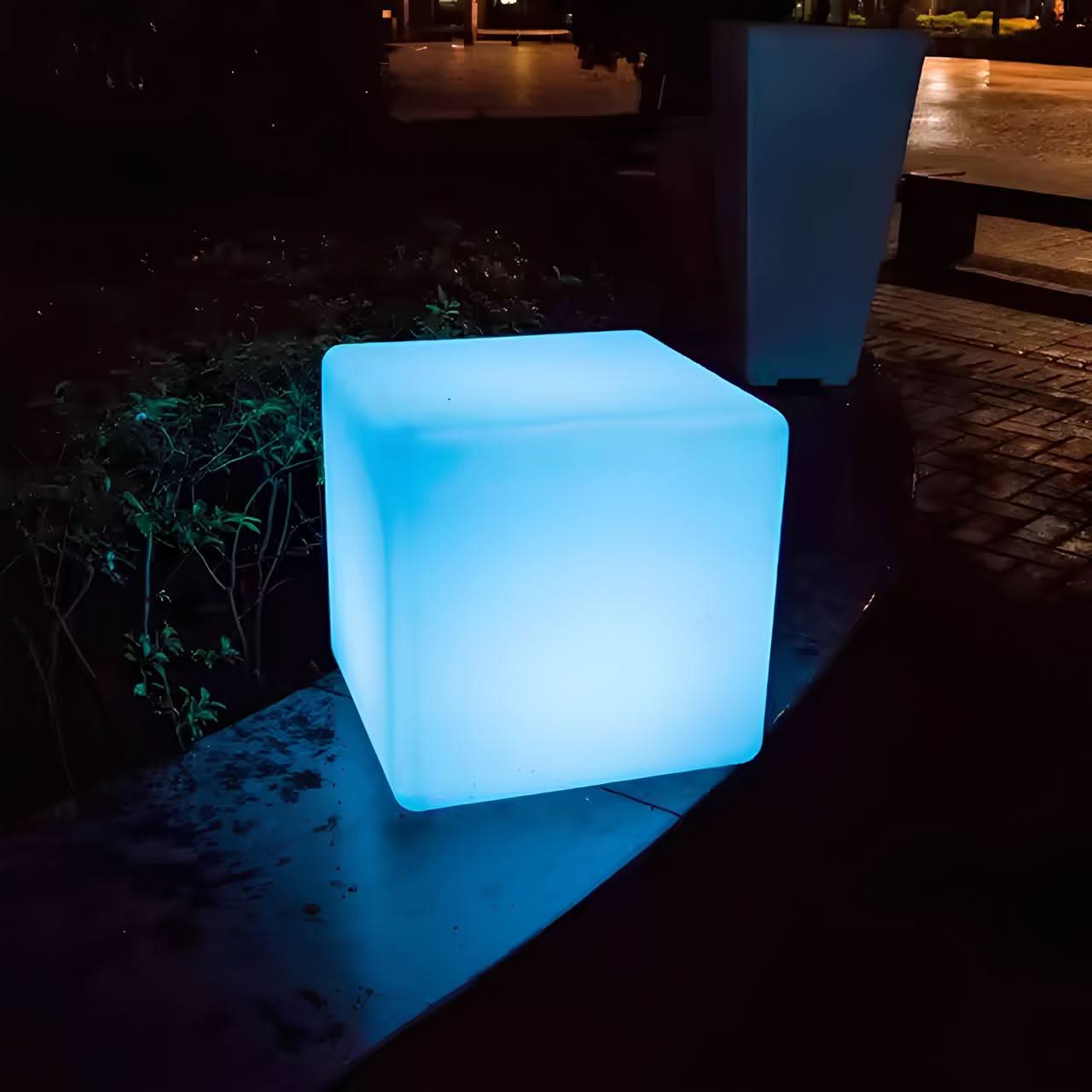 CubeGarda Trådløs Cube Have LED Lys