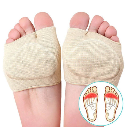 CushionFlex Forfod Beskyttelse | Silikone Gel Pude - Absorberer Stød på Foden - Smertelindring - til Metatarsalgia - Daglig Komfort Marcelie