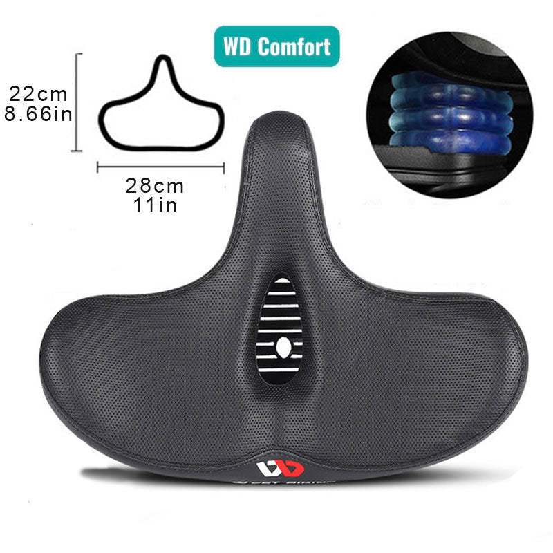 CyclePad - Komfortabel Cykelsadel | Ekstra Bred Sæde