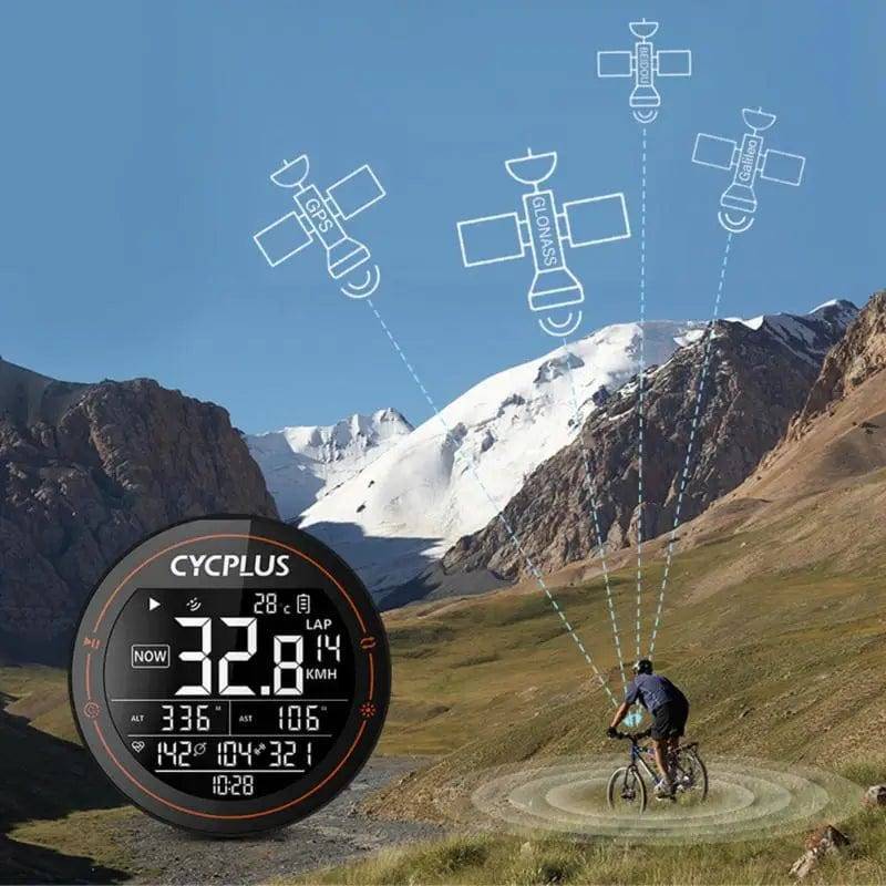 Cycplus M2 Trådløs GPS Cykelcomputer