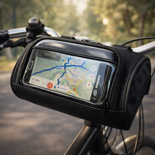 Cykeltaske | Touchscreen Kompatibel | Universelt Velcro System | Ridepocket