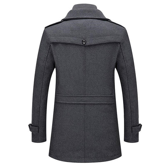 Mehdi | Manteau croisé pour homme - Image 2
