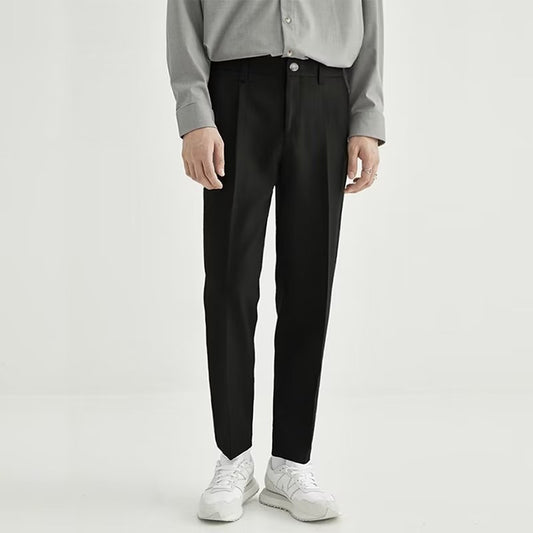 Olivio | Pantalon Homme Taille Haute Plissé Longueur Cheville - Image 2