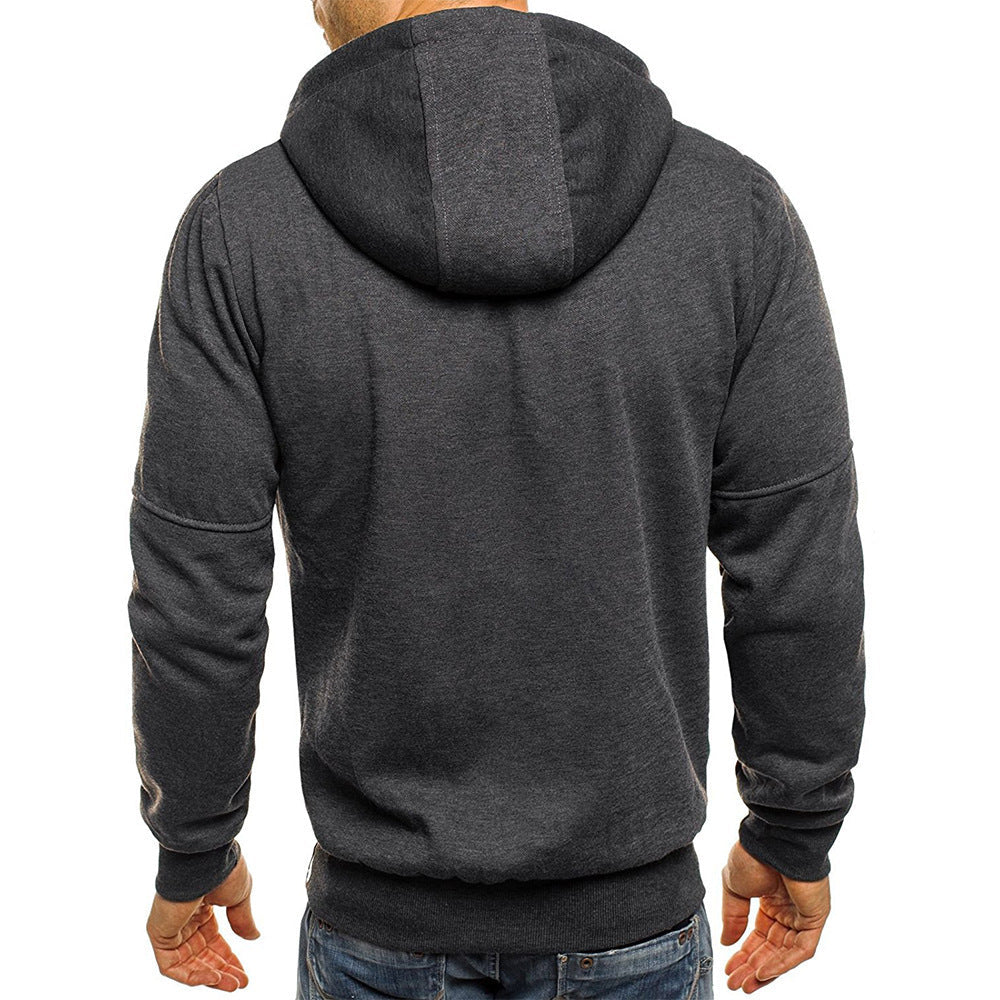 Erwan | Sweat à Capuche Zippé Ajusté Homme - Image 3