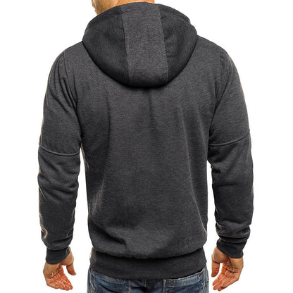 Erwan | Sweat à Capuche Zippé Ajusté Homme - Image 3