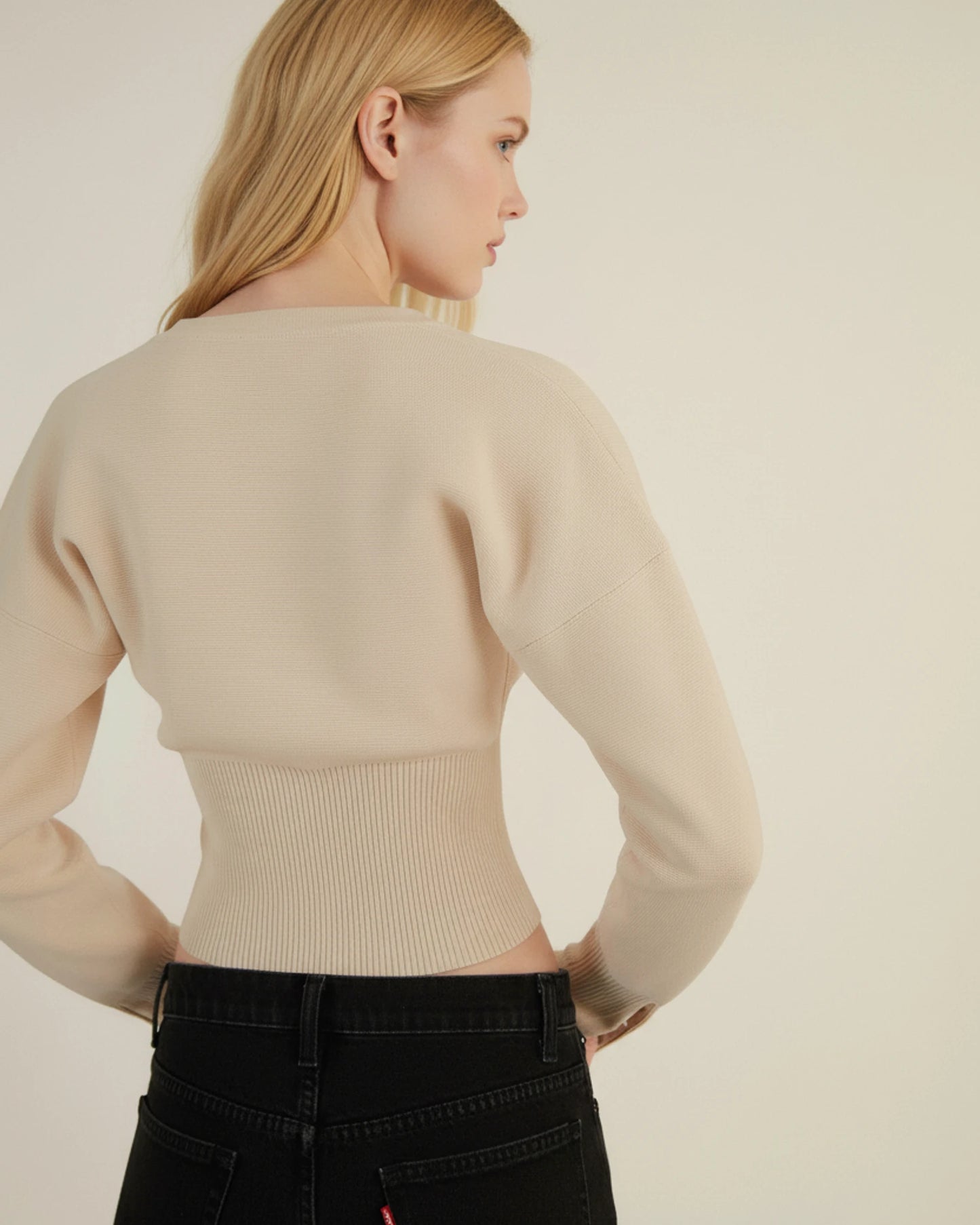 Dam Figurnära Croppad Kofta