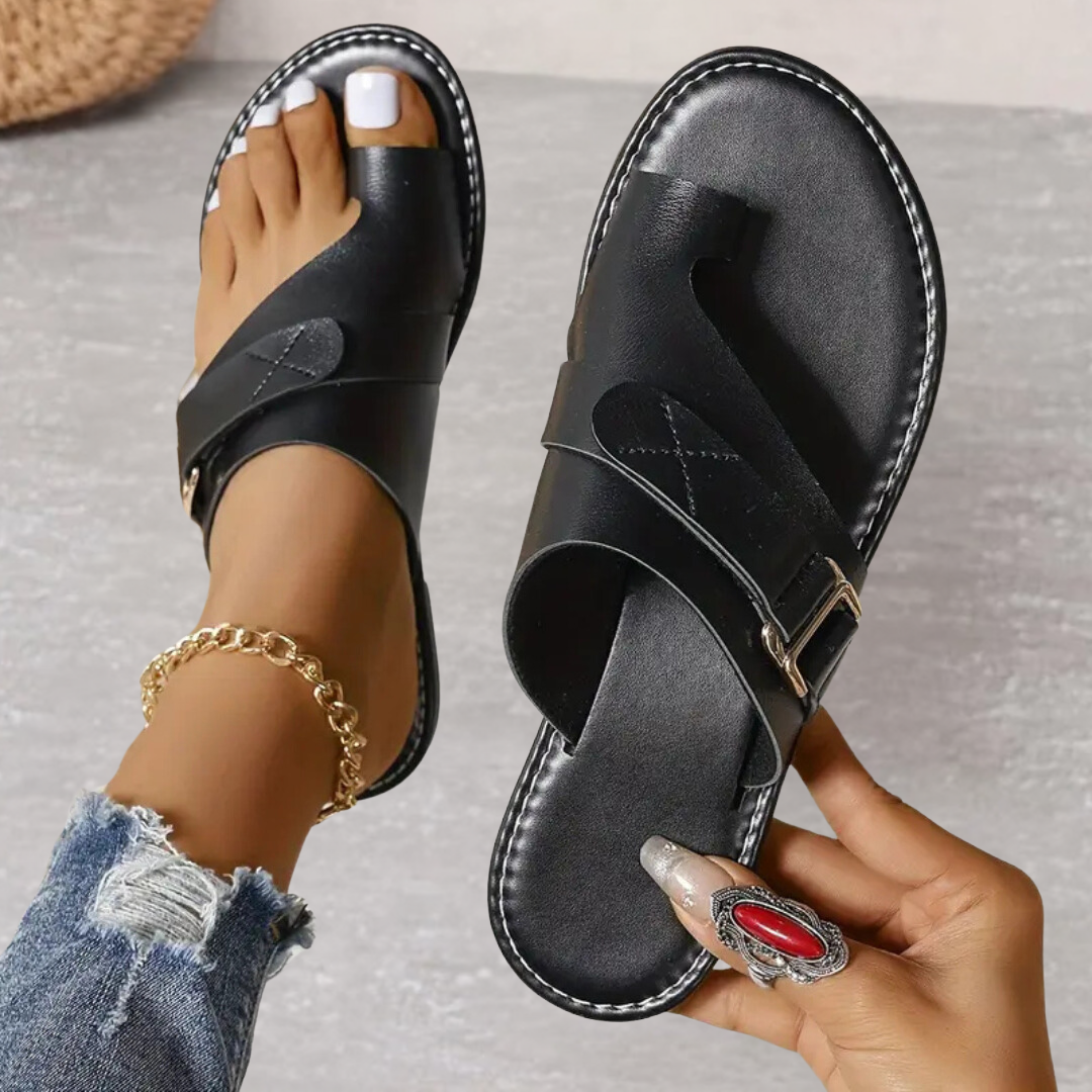 Dame Ortostatisk Tå Loop Sandaler