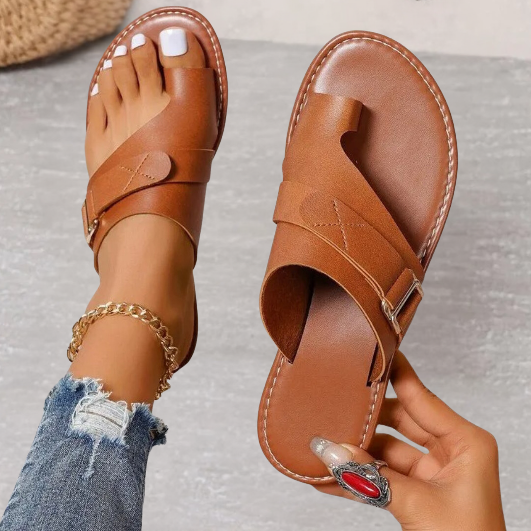 Dame Ortostatisk Tå Loop Sandaler