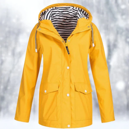 Maéva | Imperméable à Capuche pour Femme - Image 1