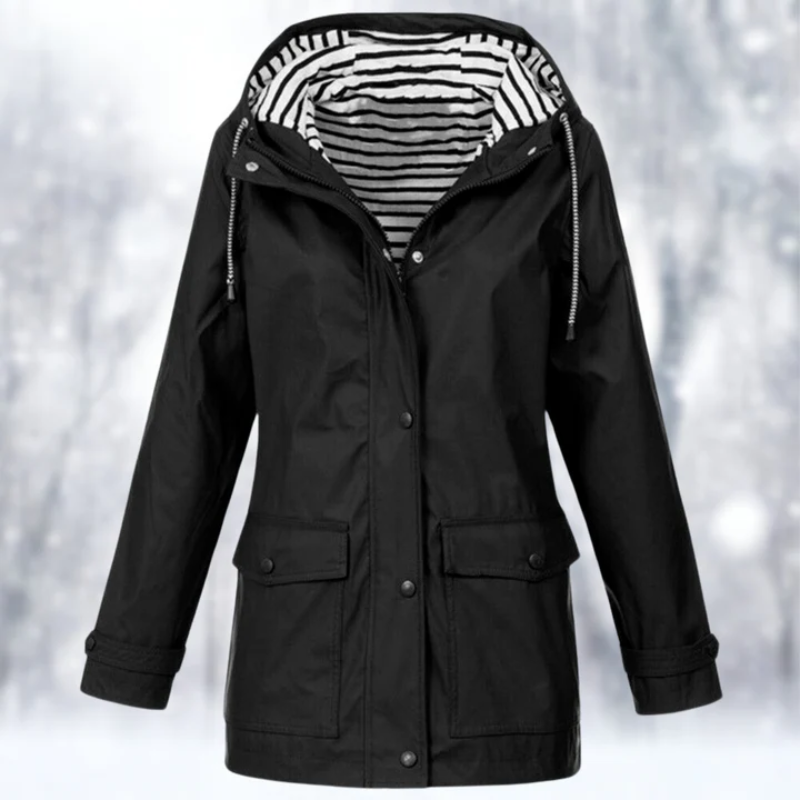 Maéva | Imperméable à Capuche pour Femme - Image 3