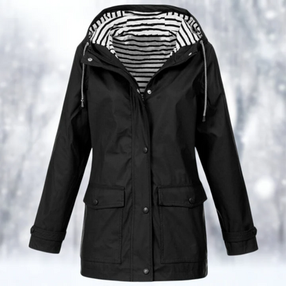 Maéva | Imperméable à Capuche pour Femme - Image 3