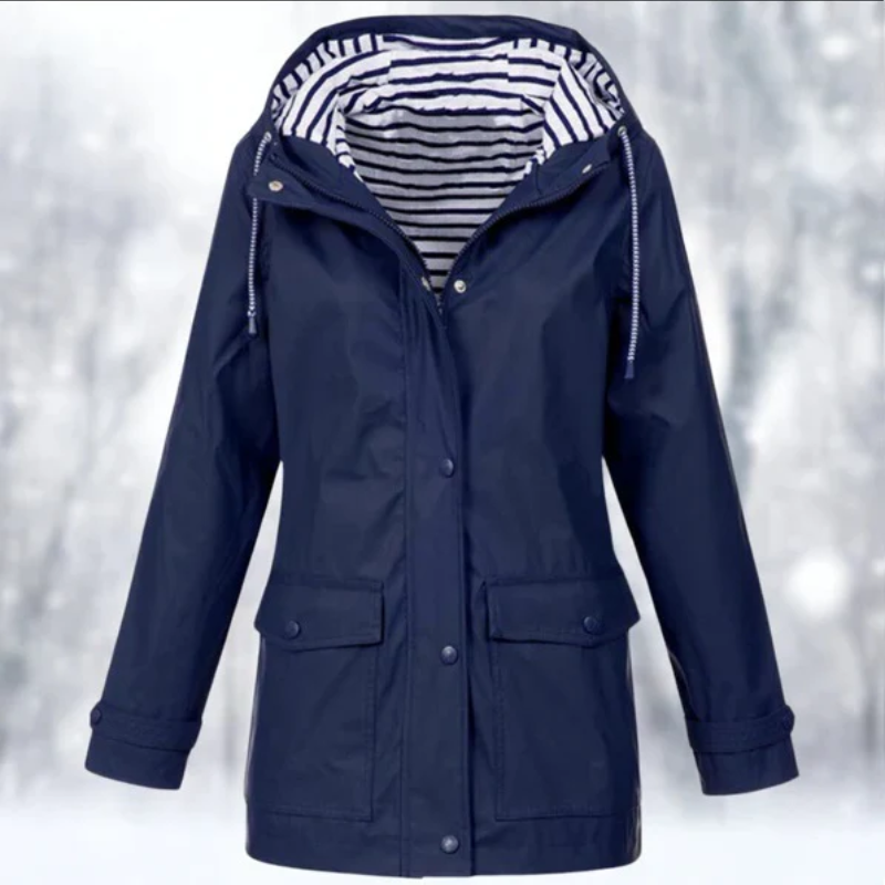 Maéva | Imperméable à Capuche pour Femme - Image 4