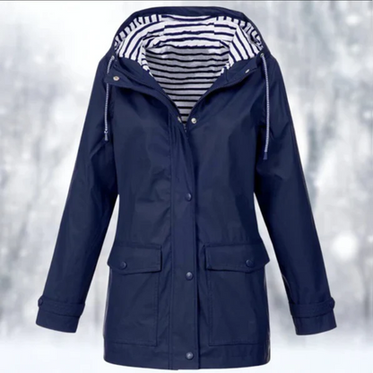 Maéva | Imperméable à Capuche pour Femme - Image 4