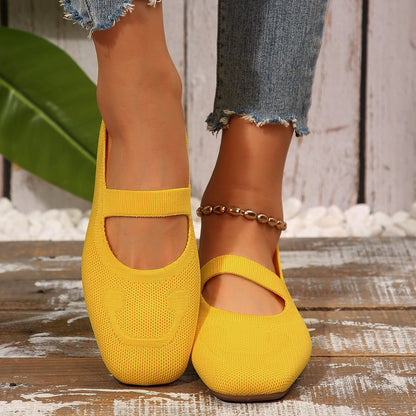 Damerne Cheerful Mary Jane Ballerinas Marcelie