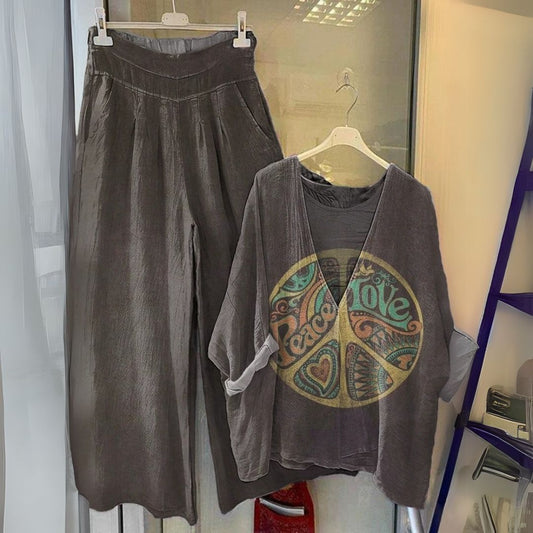 Louisa | Ensemble de combinaisons à motifs pour femmes - Image 2