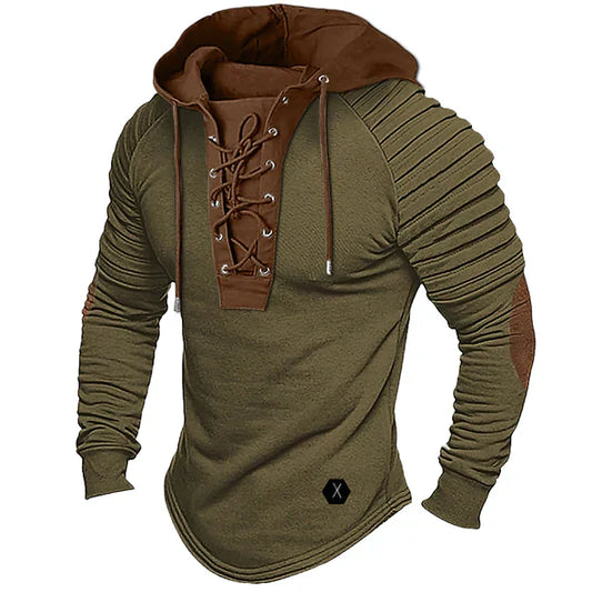 Éric | Pull à Capuche Lacé pour Homme - Image 2