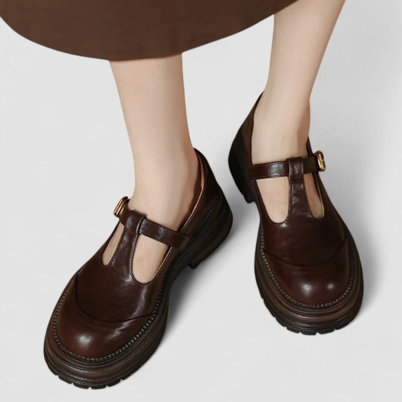 Image of Dina | Dame Platform T-Rem Mary Jane Sko