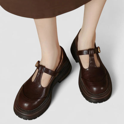 Image of Dina | Dame Platform T-Rem Mary Jane Sko