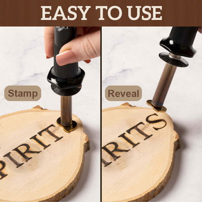 DIY Sæt til Brænding og Skulpturering af Bogstaver og Tal