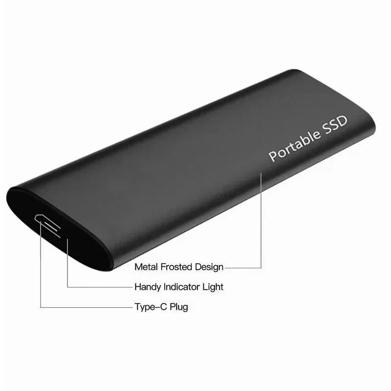 DriveBox | Ultra-kompakt 4TB USB-C Harddisk til sikker datalagring