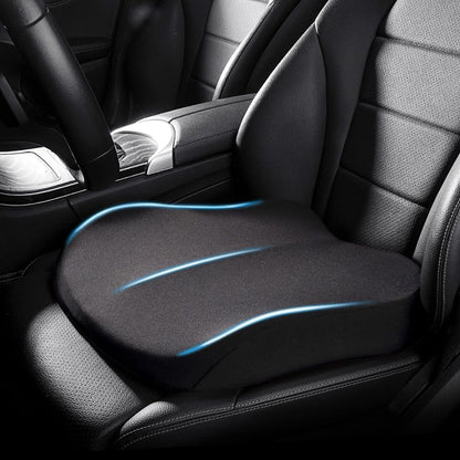 DriveUp Bil Booster Pude – Memory Foam Sædehæver for Ekstra Højde & Kørekomfort
