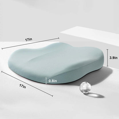 DriveUp Bil Booster Pude – Memory Foam Sædehæver for Ekstra Højde & Kørekomfort
