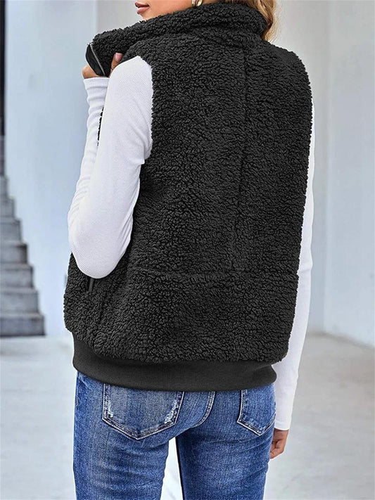 Liliane | Gilet Femme Zippé en Polaire - Image 2