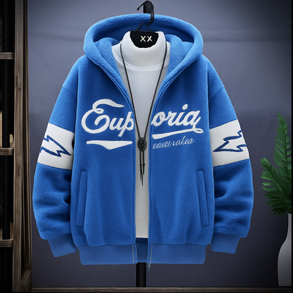Nils | Herre Zip-Up Grafik Hættetrøje