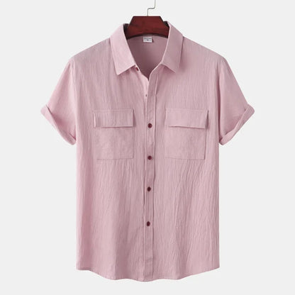 Claude | Chemise à manches courtes avec poches pour l'été - Image 9