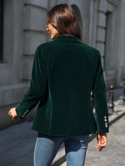 Tara | Blazer en velours croisé pour femme - Image 7