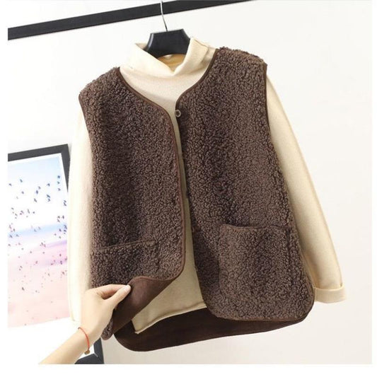 Elsie | Veste sans manches décontractée pour femme - Coupe ample - Image 1