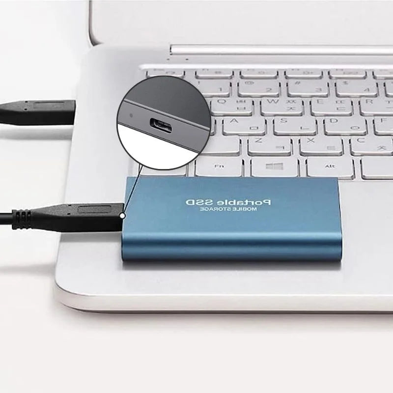 Ekstern Lager | Ultra-Hurtig USB Dataoverførsel | Plug and Play Backup Drev | UltraSpeed