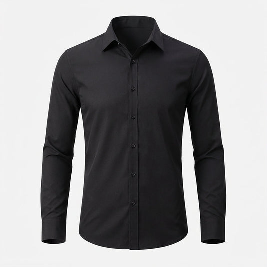 Image of Emil | Slim-Fit Skjorte med Knapper til Mænd
